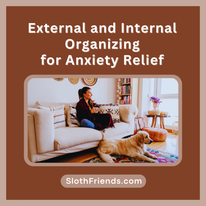 Organizing for Anxiety Relief